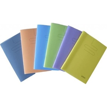 Herlitz Zošit 564 A5 s PP obalom mix farieb