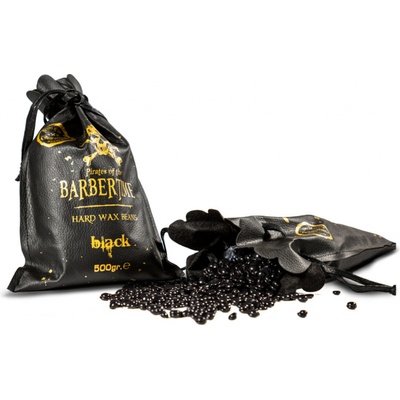 BARBERTIME Hard wax Depilační vosková zrnka beans Black 500 g