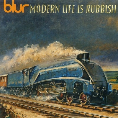 Blur - Modern Life Is Rubbish - Orange LP