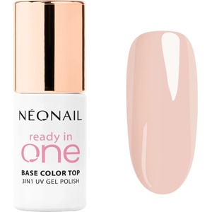 NEONAIL Ready In One 3in1 UV Gel Polish гел лак за нокти с диамантен прах цвят 03 One Apricot 7.2ml