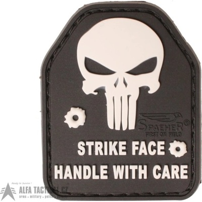JTG Nášivka JTG SAPI Skull, černá
