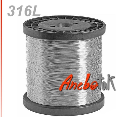 Drát z nerezové oceli 316L měkký, 0,15 mm, cívka 20 m – Zbozi.Blesk.cz