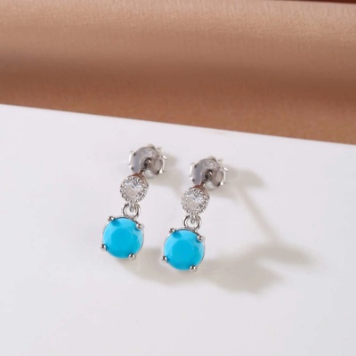 Jan Kos jewellery stříbrné náušnice MHT-2293/SM00