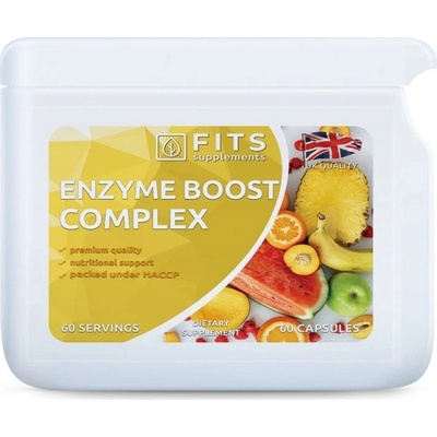 Fits Suplements Enzym Boost Komplex kapsule 60 kapsúl