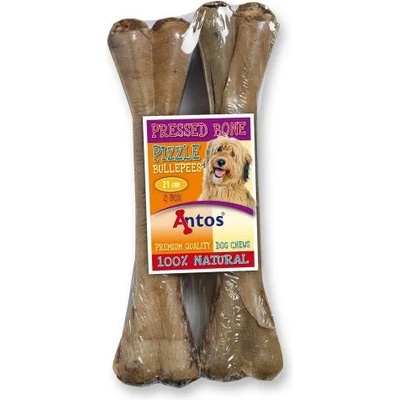 ANTOS Pressed Bone Pizzle - лакомство за куче - кокал пресована кожа 21 см - Нидерландия - 20563