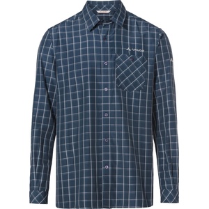 Vaude Мъжка риза с копчета Vaude Albsteig L/S Shirt III Shirt - Dark Sea / Dark Sea (033-1675-0913)