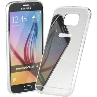 Púzdro FORCELL Mirro case HUAWEI P8 Lite strieborné