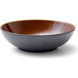 Bitz Черна/в кехлибарен цвят супена глинена чиния ø 24 cm Gastro Black/Amber - Bitz (821422)