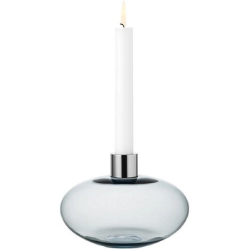Orrefors Свещник за класическа свещ Pluto сив (6350162)