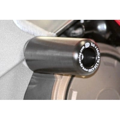 RG Cp0108Bl Aero padací chrániče Aprilia Rsvr montáž přední motor černé