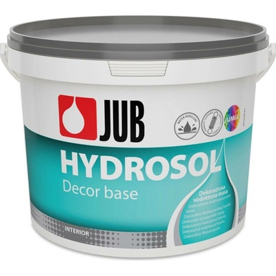 JUB HYDROSOL Decor base Dekorativní hydroizolace vodotěsná hmota 8 kg Bíla - báza