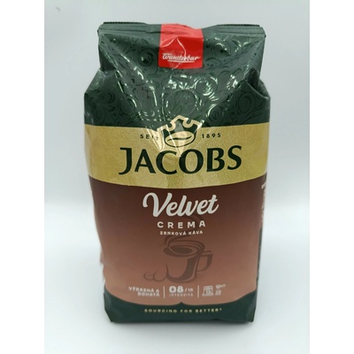 Jacobs Velvet Crema zrnková 1 kg