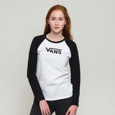 Vans Flying V Classic Raglan white black