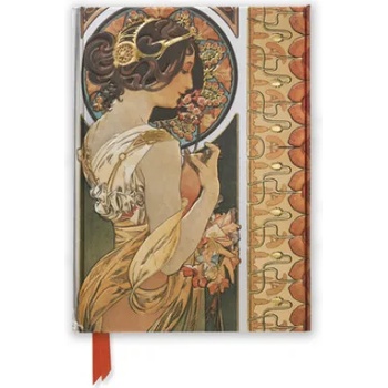 Flame Tree Publishing Co Ltd Mucha: Cowslip and Documents Decoratifs (Foiled Journal) | Flame Tree Studio