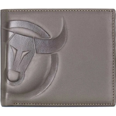 Bullcaptain elegantná kožená peňaženka Petrus šedá BULLCAPTAIN QB0203Hs2