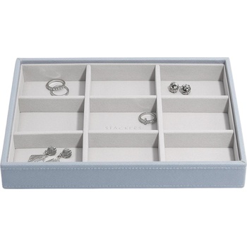 Stackers Ковчеже за бижута Stackers 9 камери cлassic сивкавосиньо (75706)