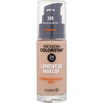 Revlon Colorstay Combination Oily Skin SPF15 фон дьо тен за комбинирана към мазна кожа 30 ml нюанс 240 Medium Beige