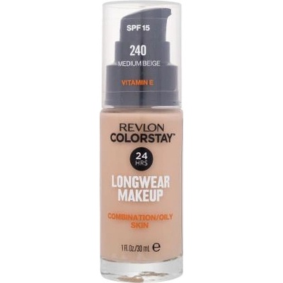 Revlon Colorstay Combination Oily Skin SPF15 фон дьо тен за комбинирана към мазна кожа 30 ml нюанс 240 Medium Beige