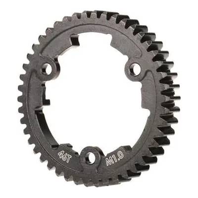 Traxxas Спур кален Traxxas Spur gear, 46-tooth (machined, hardened steel) (wide face, 1.0 metric pitch) TRX6442 (TRX6442)