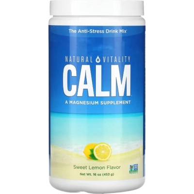Natural Vitality Calm Plus Calcium Raspberry-Lemon 454 g
