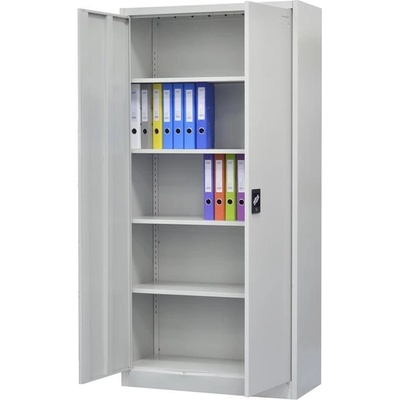 RFG Офис шкаф RFG, метален, 90 x 40 x 185 cm, сив