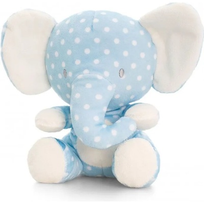 Keel Toys Bаby Keel - Бебешко слонче - синьо - 15 см - Keel Toys