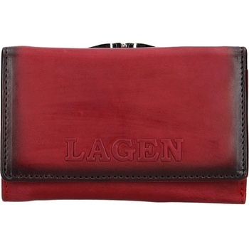 Lagen Dámská kožená peněženka Denisse červená