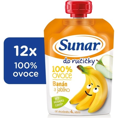 Sunárek do ručičky Banán 12 x 90 g