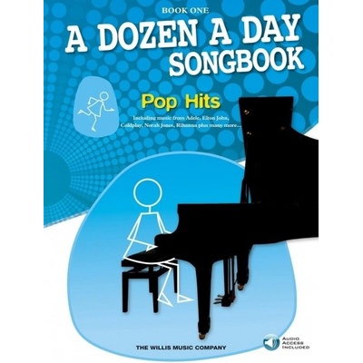 A Dozen A Day Songbook 1 Pop Hits popové skladby pre hráčov na klavíri