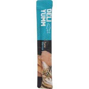 Flamingo Deli Yumm паста за котки - риба тон, скариди 5 x 14 г