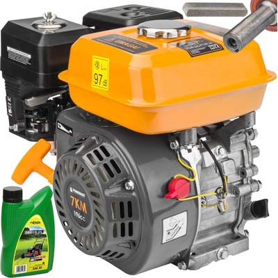 Benzínový motor 7HP OHV, hřídel 19mm, Powermat PM-SSP-719T PM1232