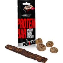 LORDY jerky VEPŘOVÁ tyčinka PEMIKAN FÍK/CHILLI Protein Bar 25 g