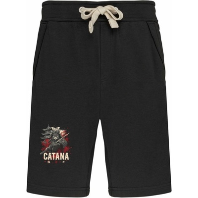 Catana Cat Pohodlné kraťasy s potiskem