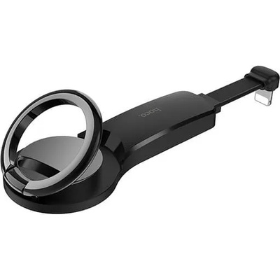 hoco. Двоен Lightning адаптер за устройства с Lightning порт и поставка - Hoco Double Lightning Adapter LS22 (черен) (LS22)