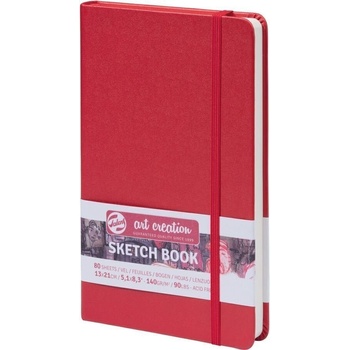 Talens Art Creation 9314202M Skicár 80 13 x 21 cm 140 g Red
