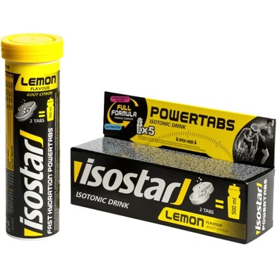 Isostar Power Tabs Fast Hydration [10 ефервесцентни таблетки] Лимон