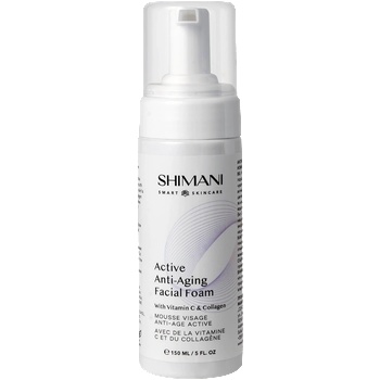 SHIMANI bo: fi active anti-aging facial foam Пяна за лице с витамин Ц и колаген 150 мл (1145)
