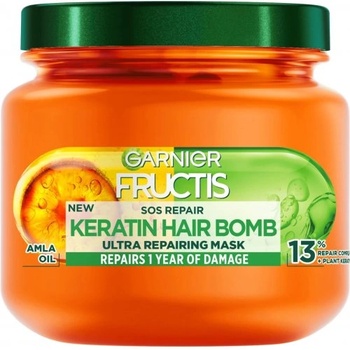 Image 1 of Garnier Fructis SOS Repair Keratin Hair Bomb - Маска за коса 320мл