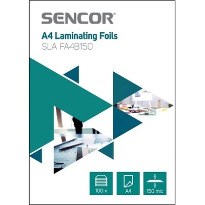 Sencor SLA FA4B150 LAMINAL A4 2X75 MICRON 100 DB (SLA FA4B150)