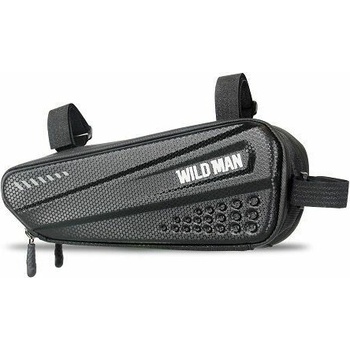 Kryt Držiak Wildman Traveling Bag Under The Bike Frame With Zipper 1,2L Es4 Black
