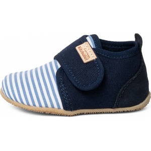 Living Kitzbühel Детски пантофи Living kitzbühel Kid's Babyklett Sigi Streifchen Slippers - Navy - размер 20 (EU) (702-4189-0109)