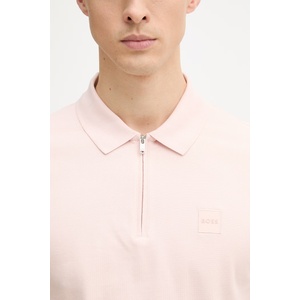 BOSS Orange тениска с яка мъжка от памук (50537507) - answear - 121,24 лв