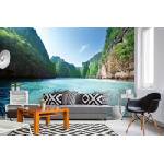 DIMEX ART Самозалепваща се флизелинова фототапета острови фи фи 375 x 250 см