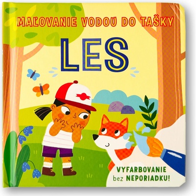 Malování vodou do tašky Les