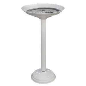 Horecano HORECANO-Пепелник СТАЦИОНАРЕН БЯЛ Ø10, 5xh83cm (4418.1182B. 101.00) (016254)