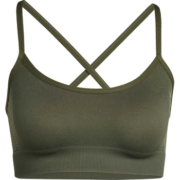 adidas Women's Sleeveless Low Impact Sports Bra - Khaki