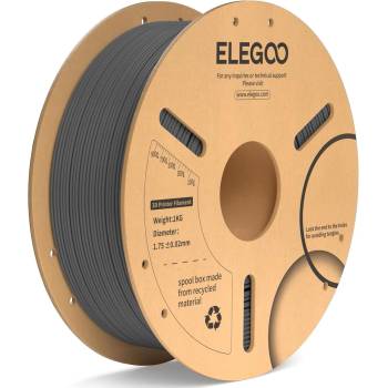 Elegoo PLA+ -1.75mm-1KG-Cardboard Spool-Space Grey (50.203.0163)