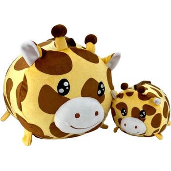 Magic Baby Жираф - майка с малко - комплект плюшени играчки 20 и 40 см