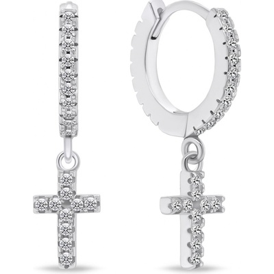 Brilio Silver náušnice EA736W