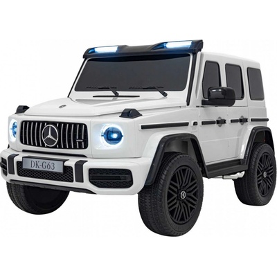 Mamido elektrické autíčko Mercedes G63 AMG 24V 4x200W bílá